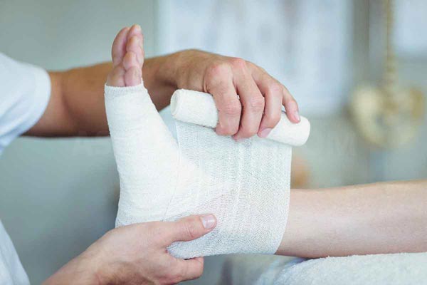 درمان زخم پای دیابتی
